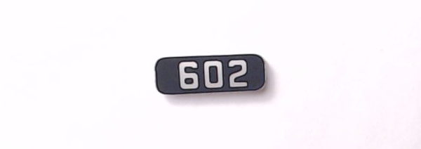 NUMBER BOARD / RR OR LF / GN #602 / PREMIER GP-7 