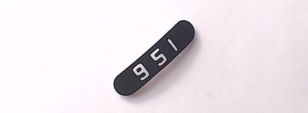 NUMBER BOARD / UP #951 / PREMIER E-8A 