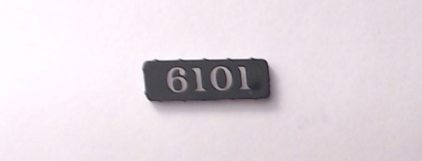 NUMBER BOARD / SP #6101 / PREMIER F-3A