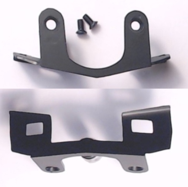 SNOWPLOW / BLACK / STANDARD SIZE / 34.5mm HOLE SPACING / W/2 SCREWS / W/HOLES FOR MU HOSES / PREMIER & RAILKING DIESELS