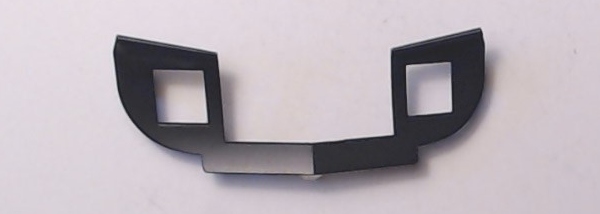 SNOWPLOW / BLACK / RAILKING ONE GAUGE DASH-8