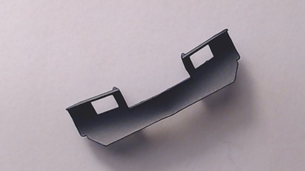 SNOWPLOW / NAVY BLUE / HO SCALE GP-35