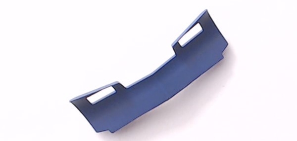 SNOWPLOW / BLUE / HO SCALE GP38-2 