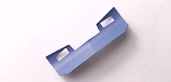 SNOWPLOW / MEDIUM BLUE / HO SCALE GP38-2