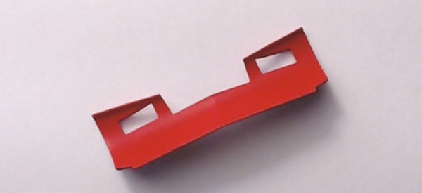 SNOWPLOW / RED / HO SCALE GP38-2