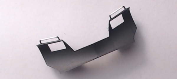 SNOWPLOW / BLACK W/WHITE / HO SCALE SD70ACE