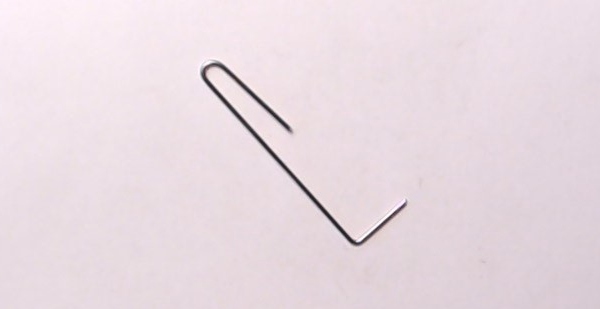 HANDRAIL / NICKEL / TENDER / 45mm L / PREMIER BLUE COMET 4-6-2