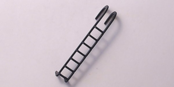 LADDER / BLACK / TENDER / W/CURVED TOP / PREMIER AUXILIARY TENDER III