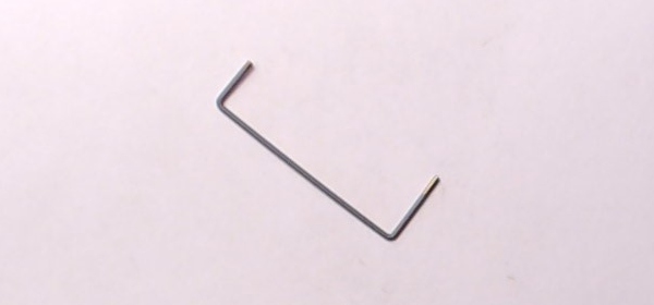 HANDRAIL / GRAY / TENDER / 39.5mm L / PREMIER DREYFUSS HUDSON 4-6-4