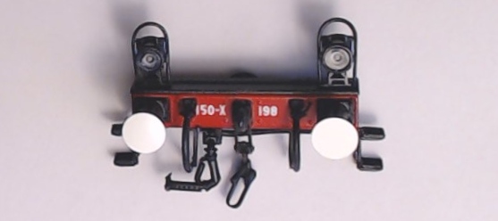 FRONT PILOT ASSEMBLY / RED & BLACK / W/BUFFERS / PREMIER BR44 & 150X