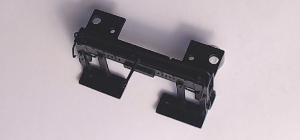 REAR BEAM ASSEMBLY / BLACK / TENDER / PREMIER A-5 SWITCHER 0-4-0