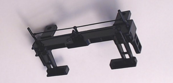 REAR BEAM ASSEMBLY / BLACK / TENDER / PREMIER T-1 4-8-4