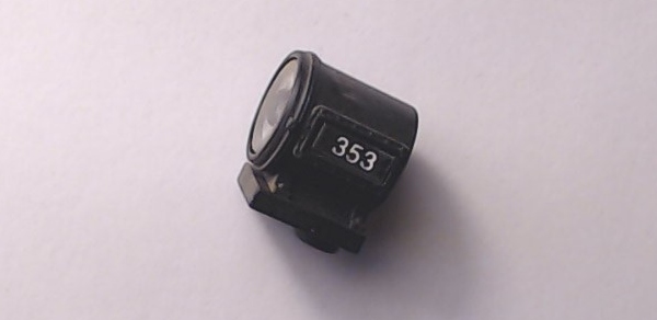 HEADLIGHT HOUSING / BLACK / TENDER / #353 / RAILKING B-6 0-6-0