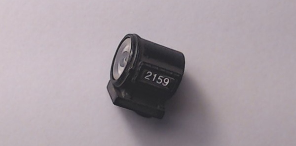 HEADLIGHT HOUSING / BLACK / TENDER / #2159 / RAILKING B-6 0-6-0