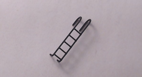 LADDER / BLACK / REAR / TENDER / HO SCALE LIGHT MIKADO 2-8-2