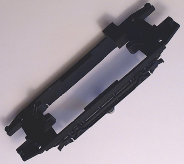 CHASSIS / PLASTIC / BLACK / RAILKING BUMP-N-GO TROLLEY