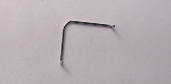 HANDRAIL / NICKEL / CAR END / RH SIDE OF DIAPHRAGM / PREMIER 70' STREAMLINED PASSENGER CARS