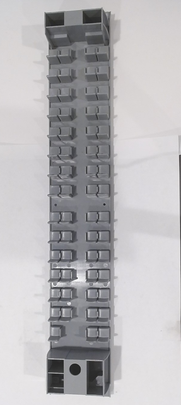 INTERIOR / GRAY / COACH / RAILKING AMFLEET CAR