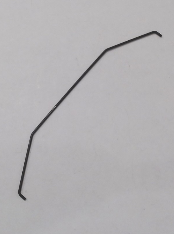 TENSION ROD / BLACK / UNDERSIDE / RAILKING OVERTON CARS