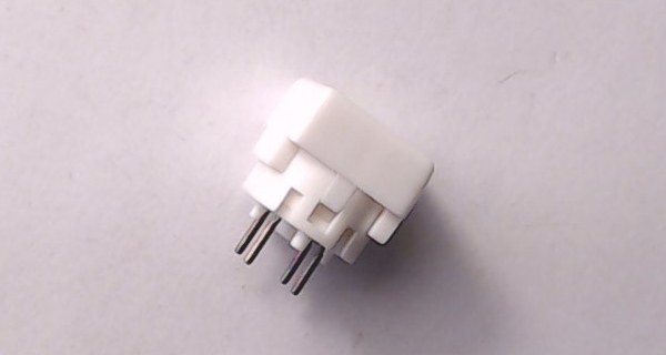 PUSH BUTTON / DPDT / MOMENTARY / WHITE / SQUARE / TRANSFORMERS