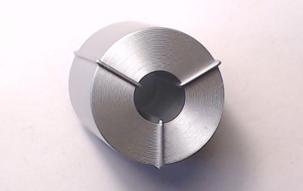 STEEL COIL / SMALL / SILVER / 33.1mm D / RAILKING COIL CAR