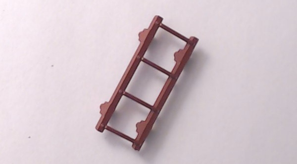 LADDER / BROWN / 4-RUNG / PREMIER GONDOLA