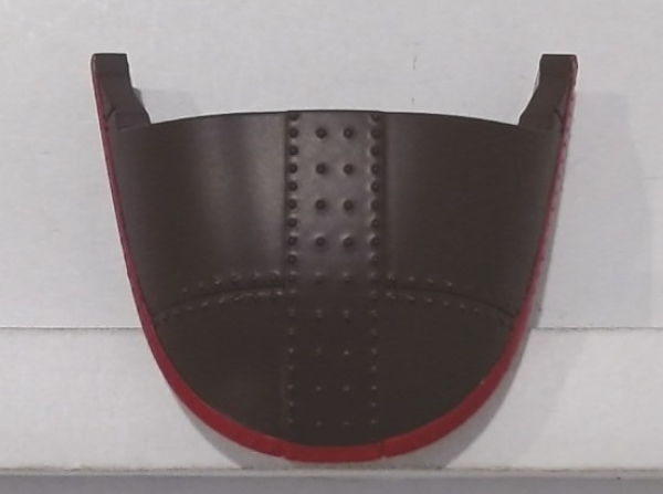 END CAP / UNDERSIDE REAR OF OBSEVATION CAR / BROWN W/RED / PREMIER M10,000