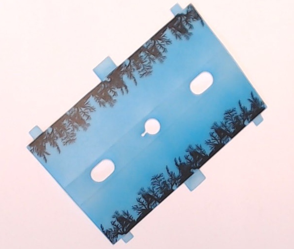 BACKDROP / TROUT FARM & TROPICAL FISH / RAILKING OPERATING AQUARIUM CAR 30-79144 & 30-79143