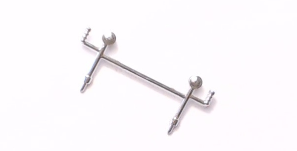 LIGHT BAR / CHROME / FIRE TRUCK / RAILKING OPERATING FIREHOUSE