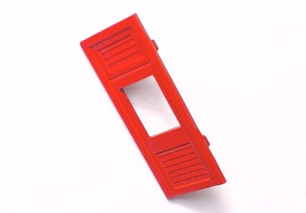 DOOR / 1-PANE WINDOW & LOUVERS / UNION 76 / RAILKING OPERATING GAS STATION