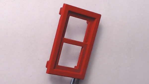 WINDOW / RED / 2-PANE / RAILKING GAS STATION