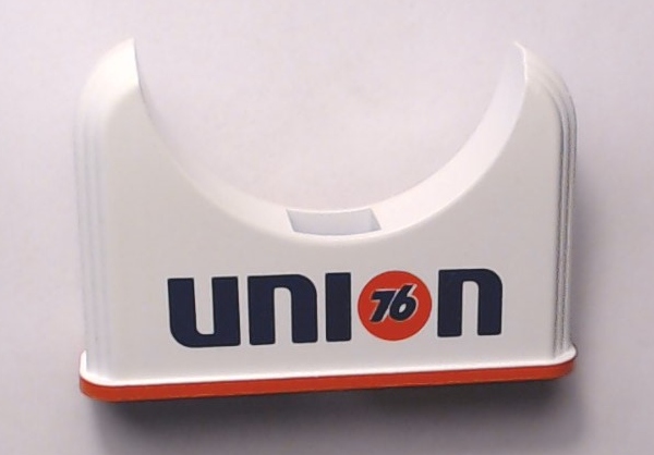 SIGN HOLDER / FOR GLOBE / UNION 76 / RAILKING OPERATING GAS STATION