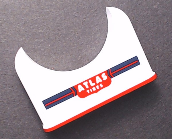 SIGN HOLDER / FOR GLOBE / ATLAS TIRES / ESSO / RAILKING OPERATING GAS STATION