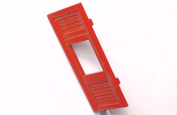 DOOR / 1-PANE WINDOW & LOUVERS / UNION 76 / RAILKING OPERATING GAS STATION