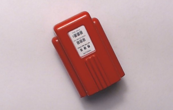 GAS PUMP / RED / RAILKING OPERATING GAS STATION / USE HH-5200085