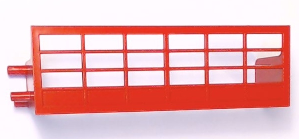 GARAGE DOOR / RED / DOUBLE CAR / ESSO / RAILKING OPERATING GAS STATION / USE  HH5200090