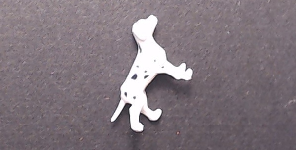 FIGURE / DOG / DALMATION / RAILKING OPERATING FIREHOUSE
