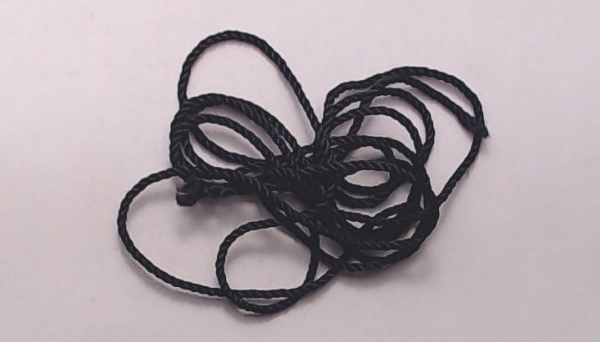 STRING / NYLON / BLACK / 600mm L / RAILKING CRANE CAR