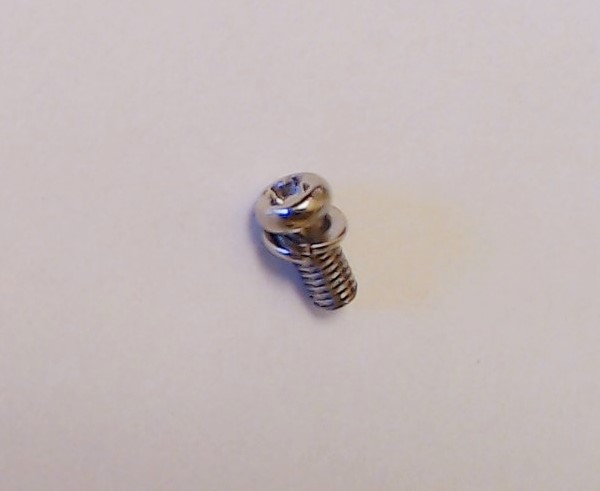 SCREW / PANHD / M2.5 x 0.45 x 5.3mm L / NICKEL / W/WASHER