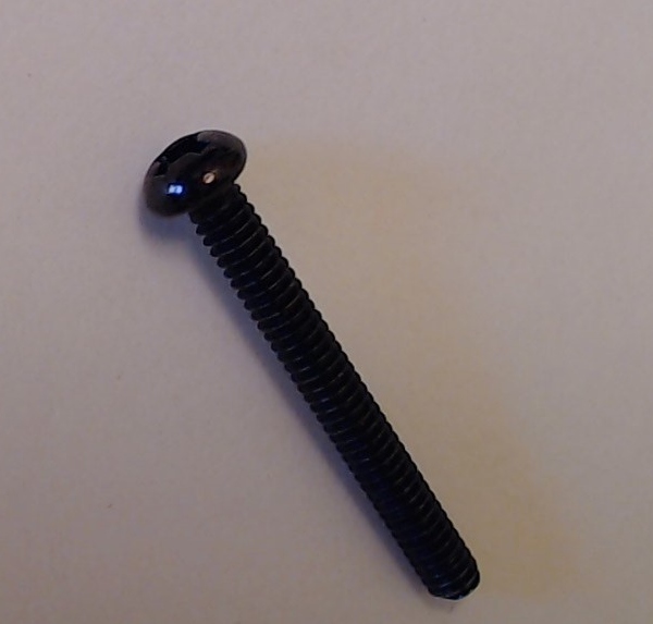 SCREW / PANHD / 4-4 x 0.98in / BLACK