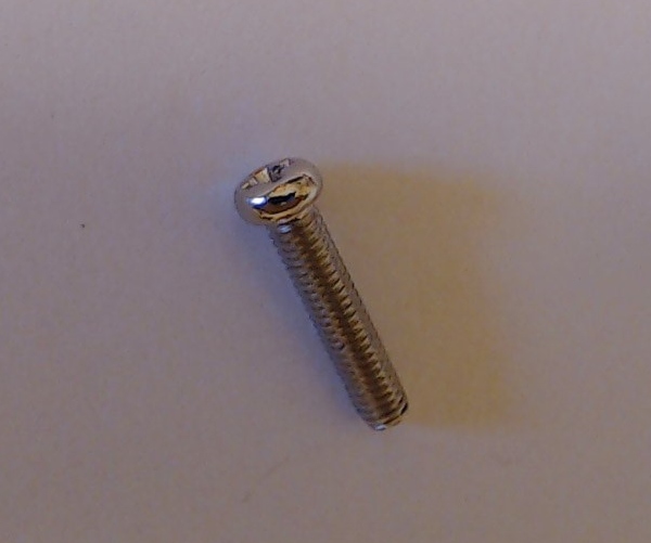 SCREW / PANHD / NICKEL / M2.5 x 0.45 x 11.5mm L