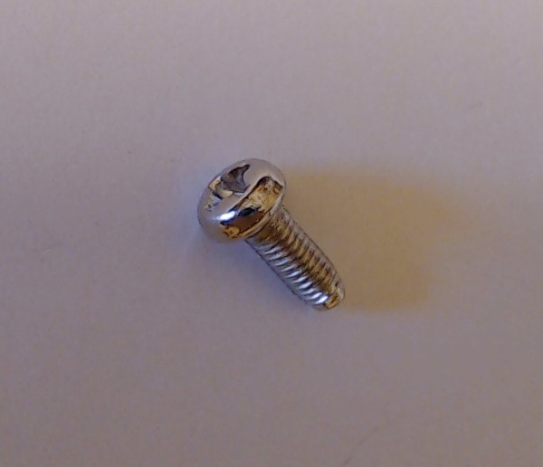 SCREW / PANHD / NICKEL / M3 x 0.5 x 7.5mm L
