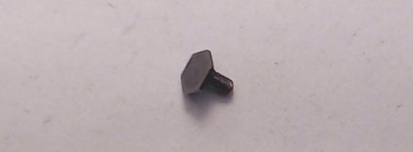 SIDE ROD SCREW / SATIN SILVER / 5.4mm L x 2.5mm D x 0.45mm thd / RAILKING ONE GAUGE BIG BOY & TRIPLEX