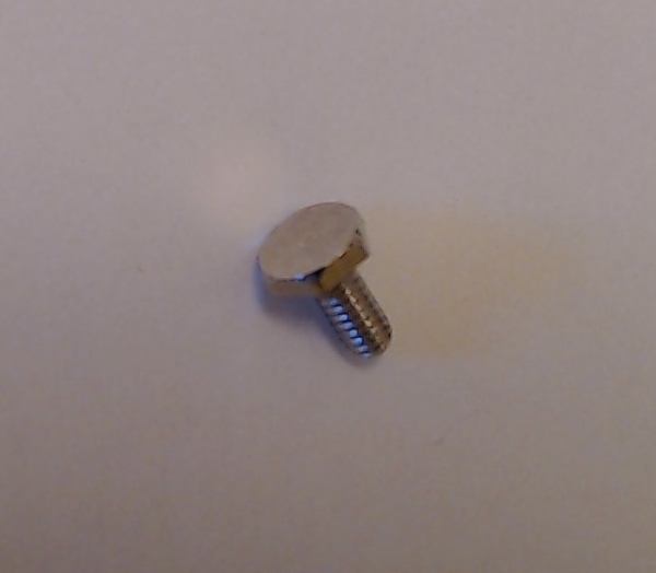 SIDE ROD SCREW / NICKEL / 4-48 x 0.24in L 