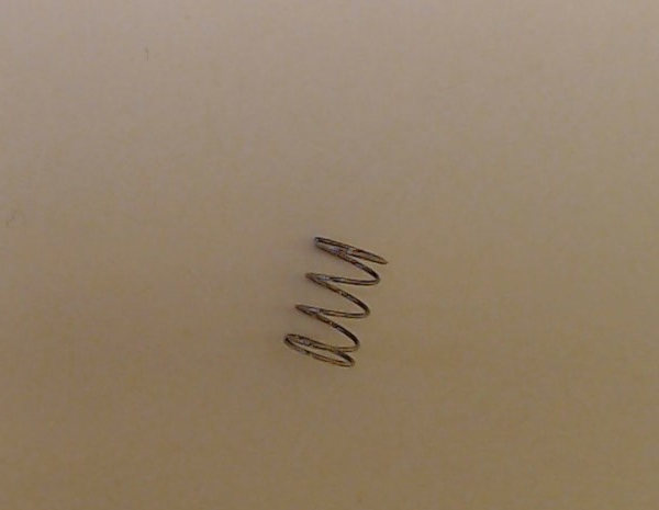 SPRING / COIL / 6mm D x 8mm L x 0.4mm THICK