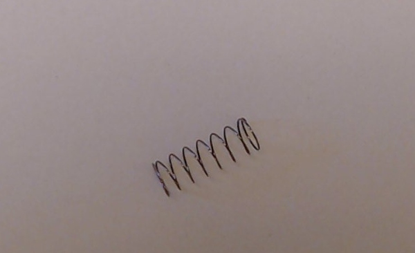 SPRING / COIL / 4.8mm D x 14.5mm L / SLIDE SHOE PICK UP