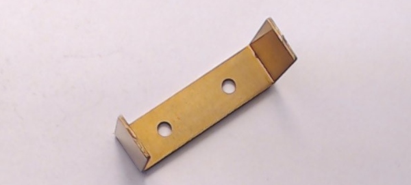 BRACKET / DCRU / U-SHAPED / BRASS / 9.7mm W x 35mm L x 22mm H / PROTOSOUND 1