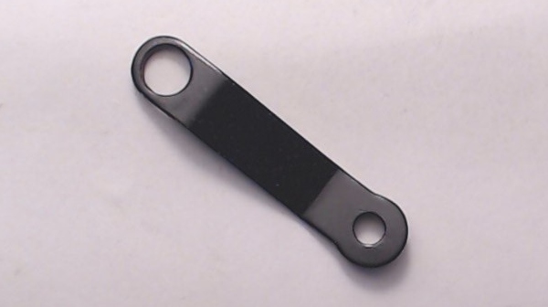 BRACKET / PILOT TRUCK / STAMPED METAL / 7.1mm W x 34.2mm L / RAILKING HIAWATHA 4-6-4, FORTY-NINER 4-6-2