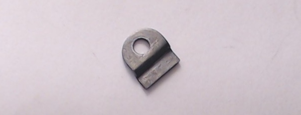 BRACKET / SPEAKER MOUNT / STAMPED METAL / 9mm W x 9.5mm L x 2.9mm STEP / RAILKING PACIFIC 4-6-2, HUDSON 4-6-4, CAB FORWARD 4-8-8-2 / SAME AS IH0000129