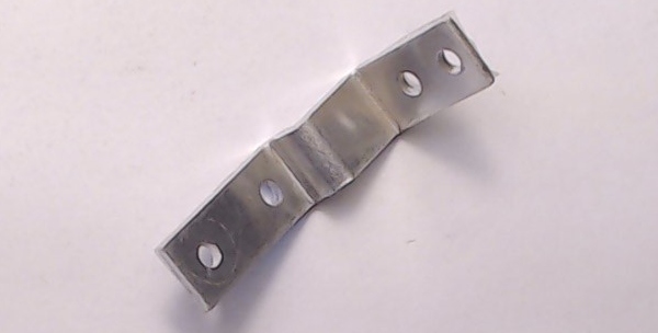 BRACKET / REVERSE UNIT MOUNTING / SIDEWAYS / ALUMINUM / 10.15mm W x 20.2mm L x 38mm H